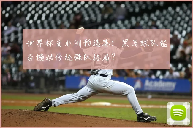 世界杯南非洲预选赛：黑马球队能否撼动传统强队格局？